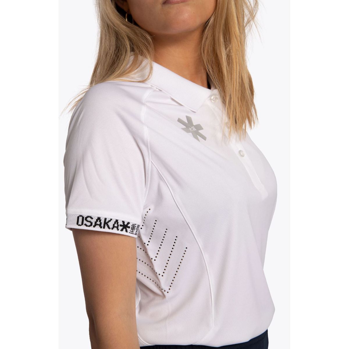 Osaka Women's Polo Jersey (Hvid) - L