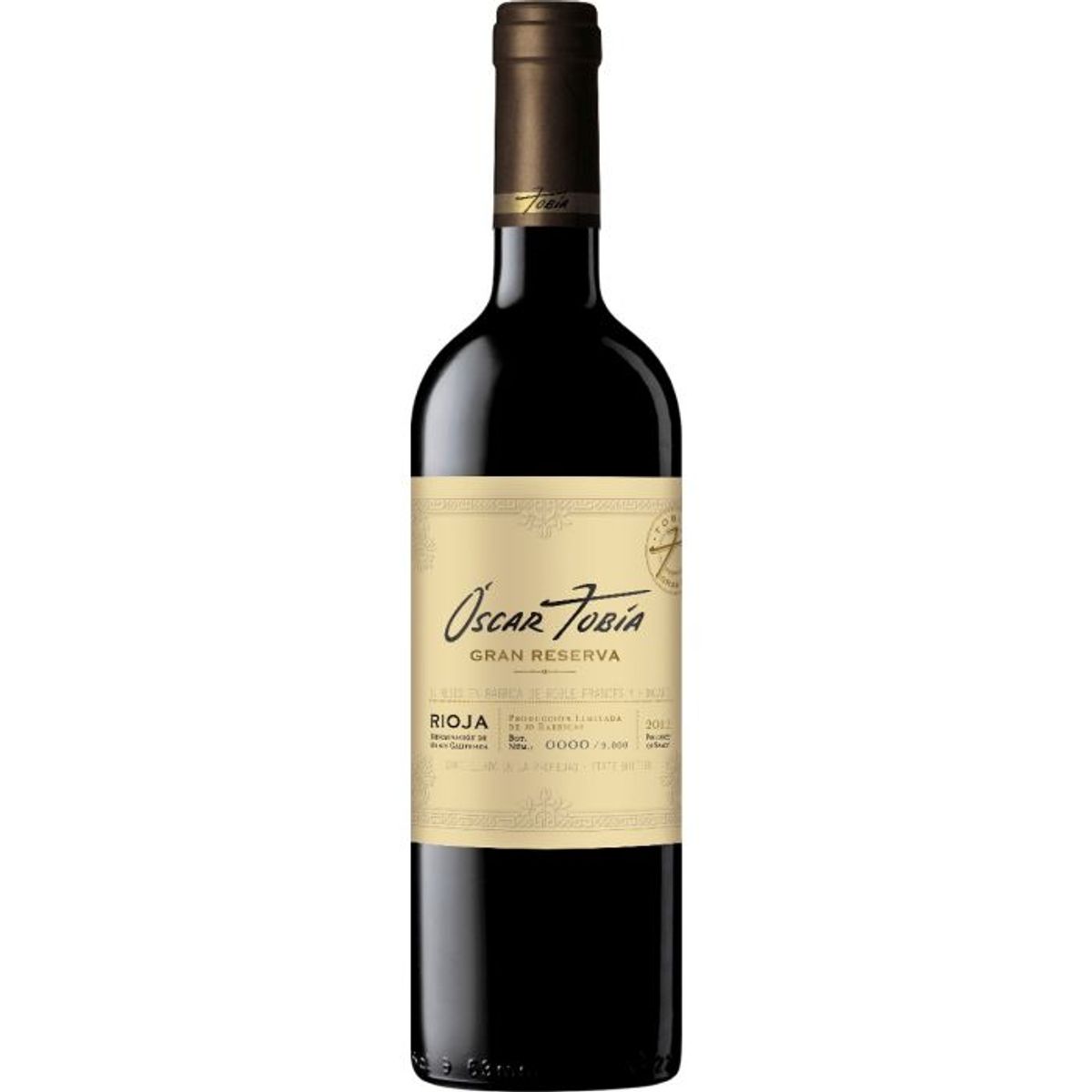 Oscar Tobia Gran Reserva 2015