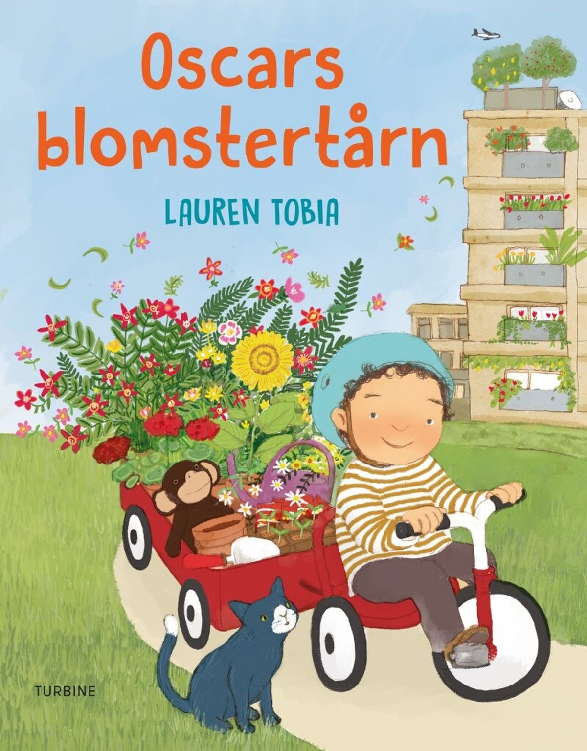 Oscars Blomstertårn - Lauren Tobia - Bog