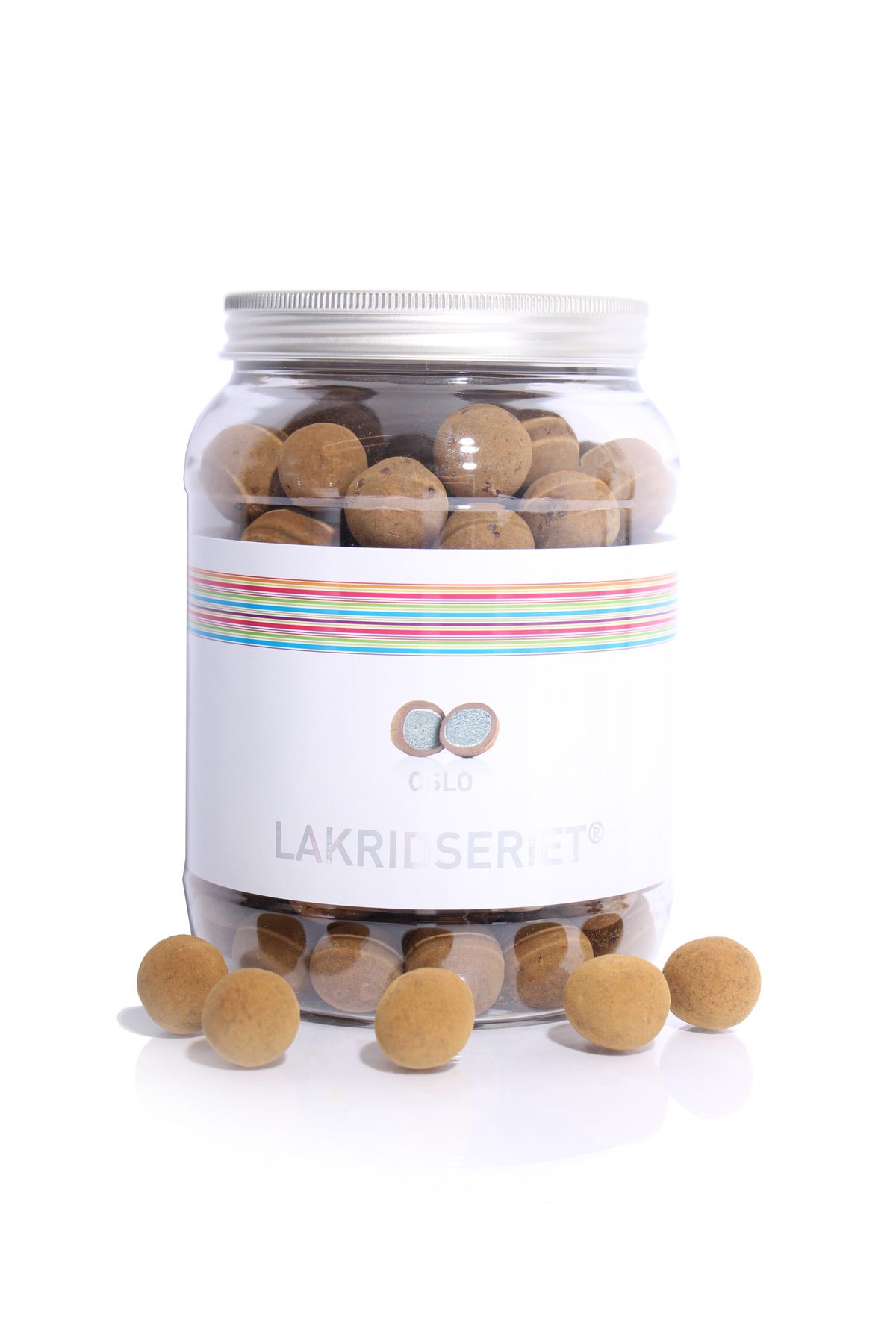 Oslo - Lakridskaramel m/ flødechokolade & lakrids - 1 kg