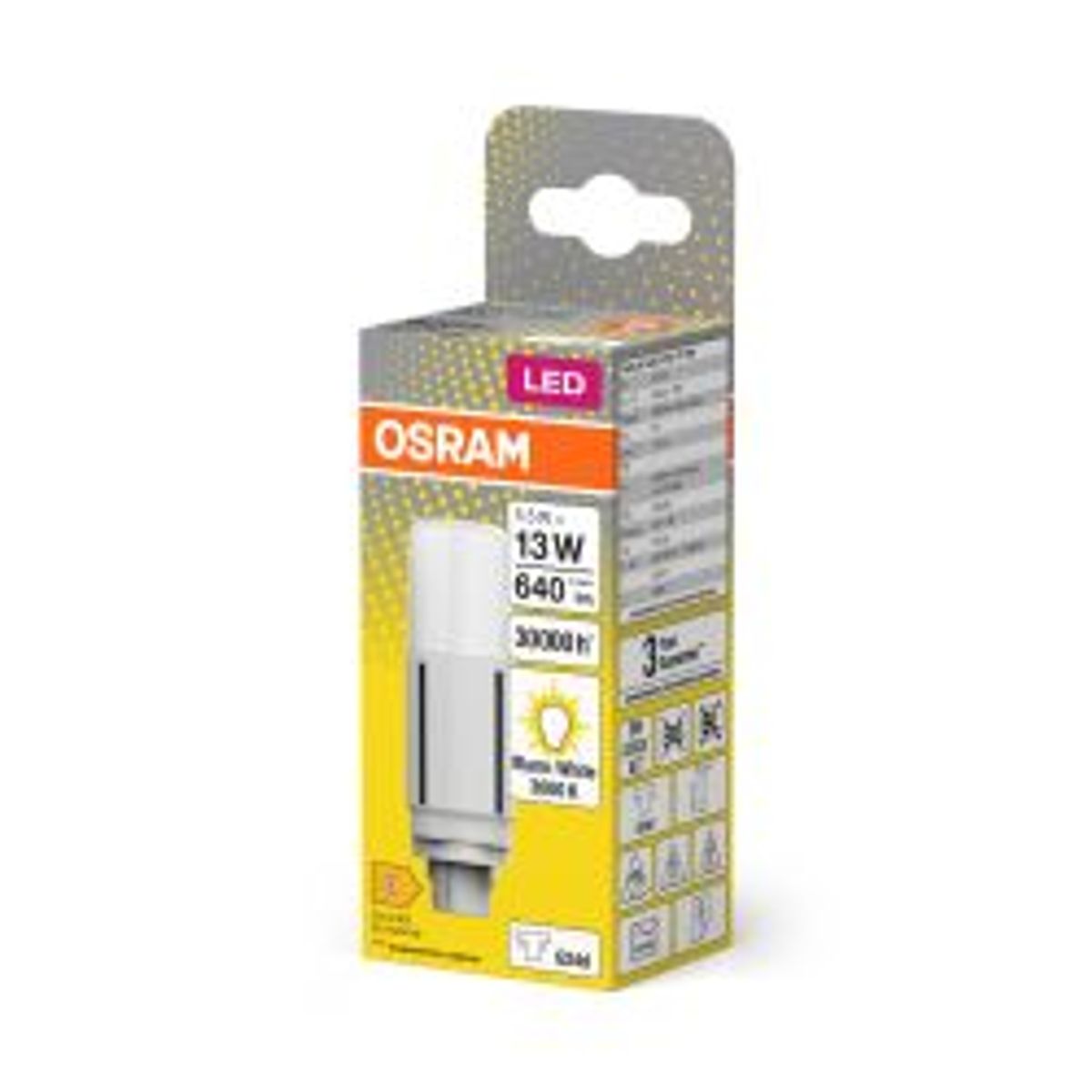 Osram Dulux Led D Vertical 5,5w/830 (13w) G24d-1 Em/230v