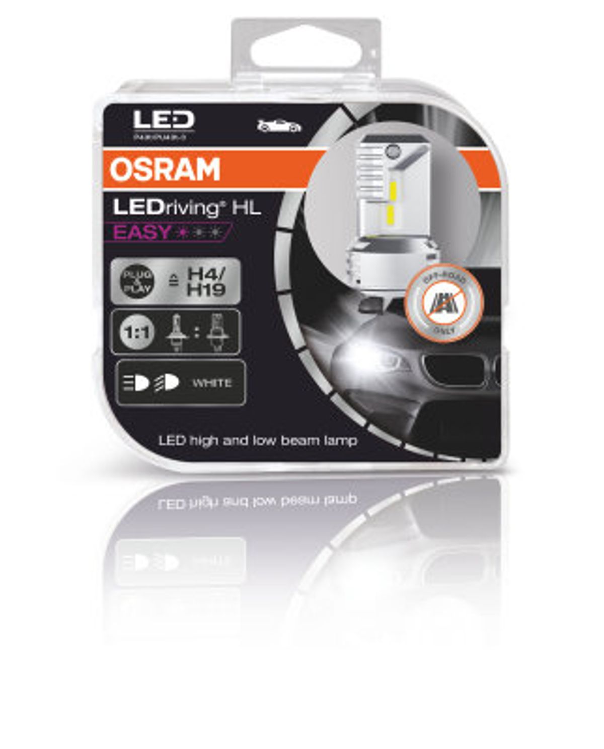 OSRAM H4 LEDriving® HL EASY "H4/H19"