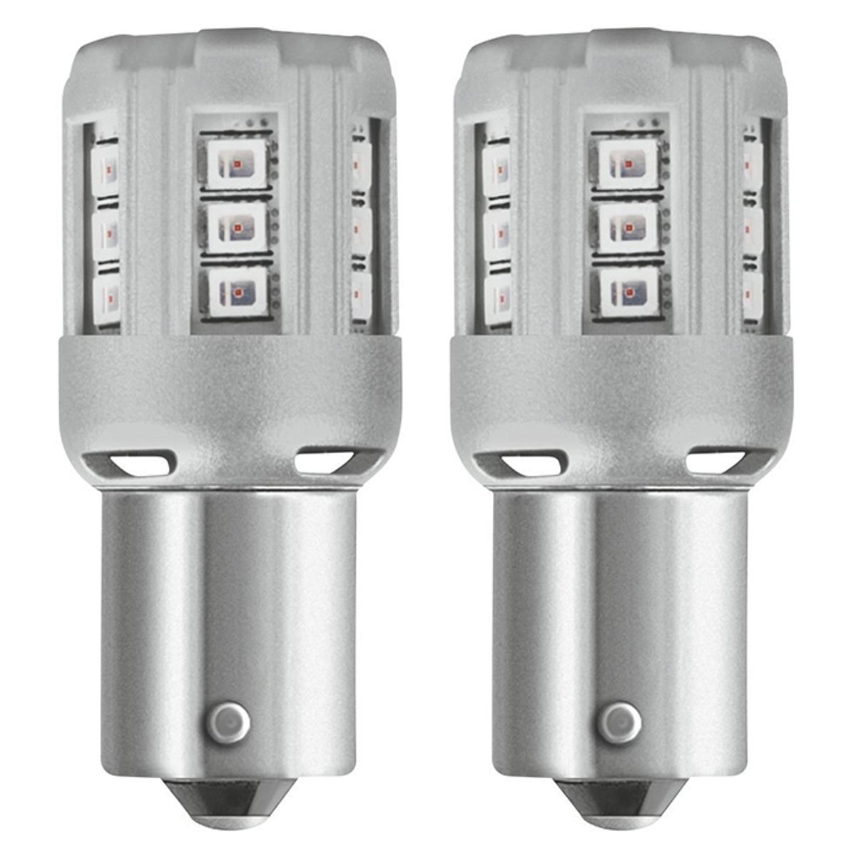 Osram LED Pære Gul PY21W - 2 stk.