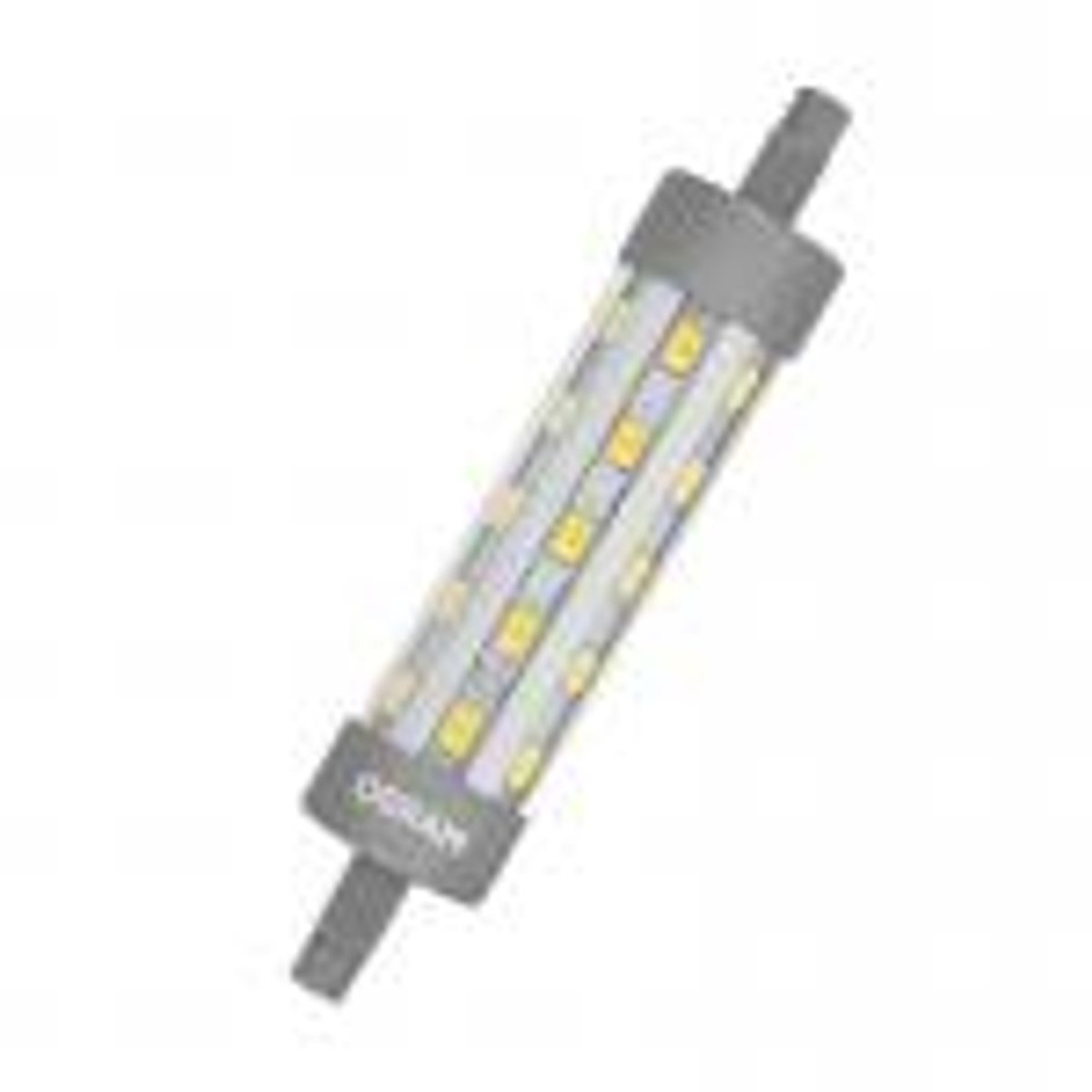 Osram Led Star Line60 6.5w/827 R7s 118mm (806 lumen) ikke dæmpbar, (6,5w-60w halogenrør)