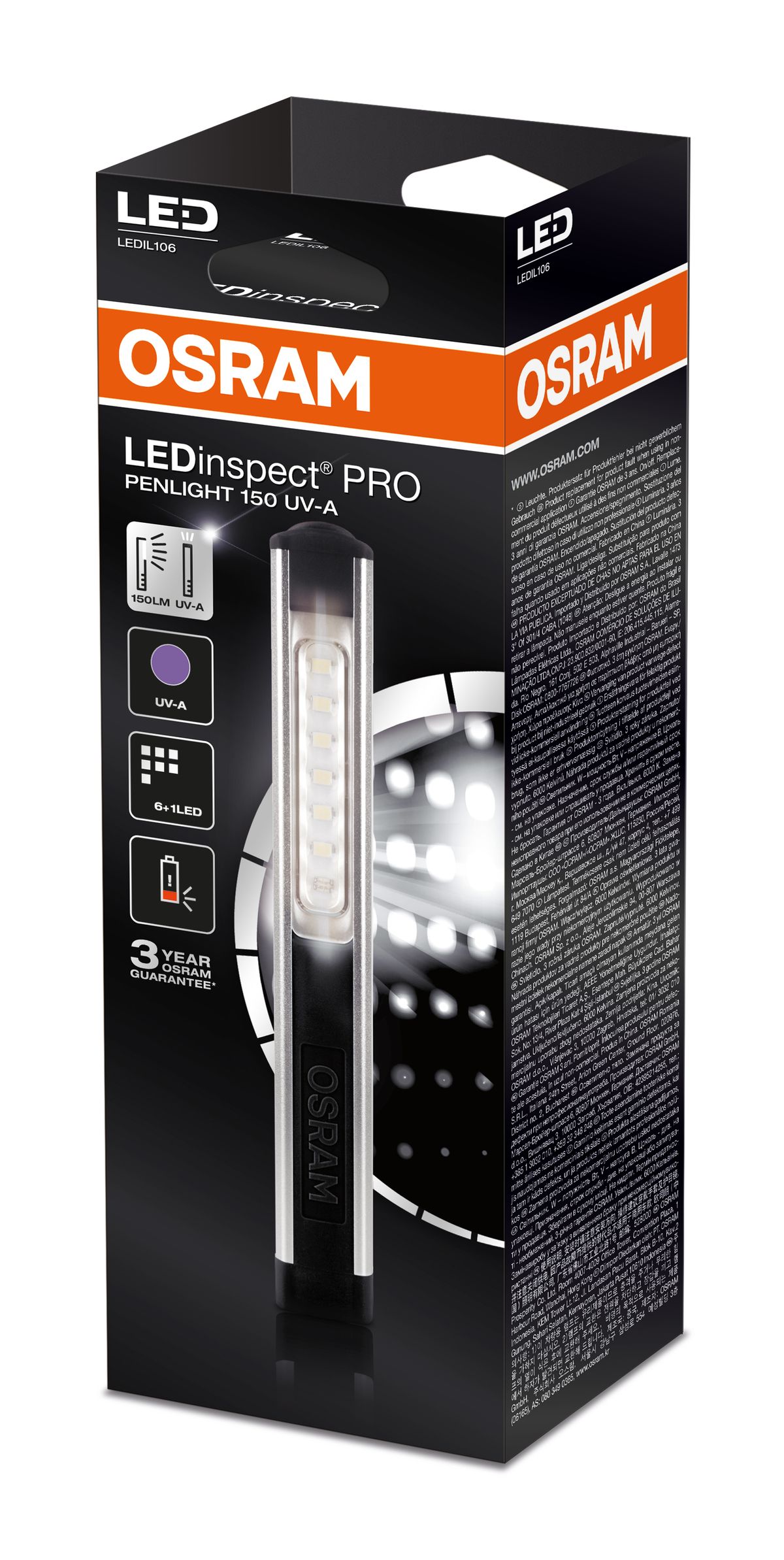 OSRAM Osram LEDinspect PRO PENLIGHT 150 UVA