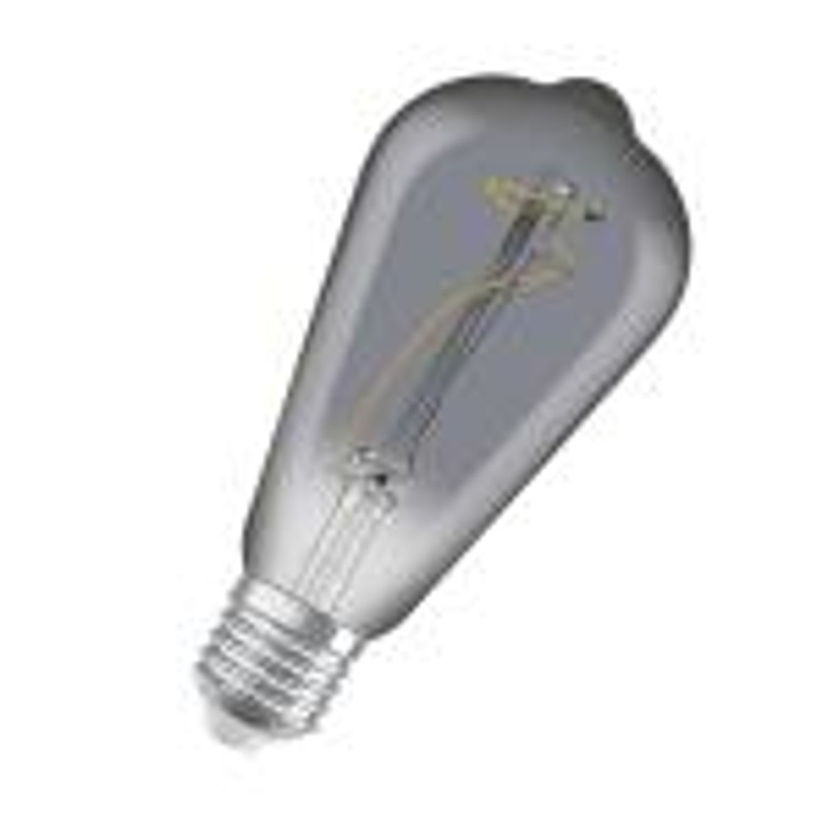 Osram vintage 1906 led edison smoke single filament ultra tynd 100lm 3,4w/818 (10w) e27