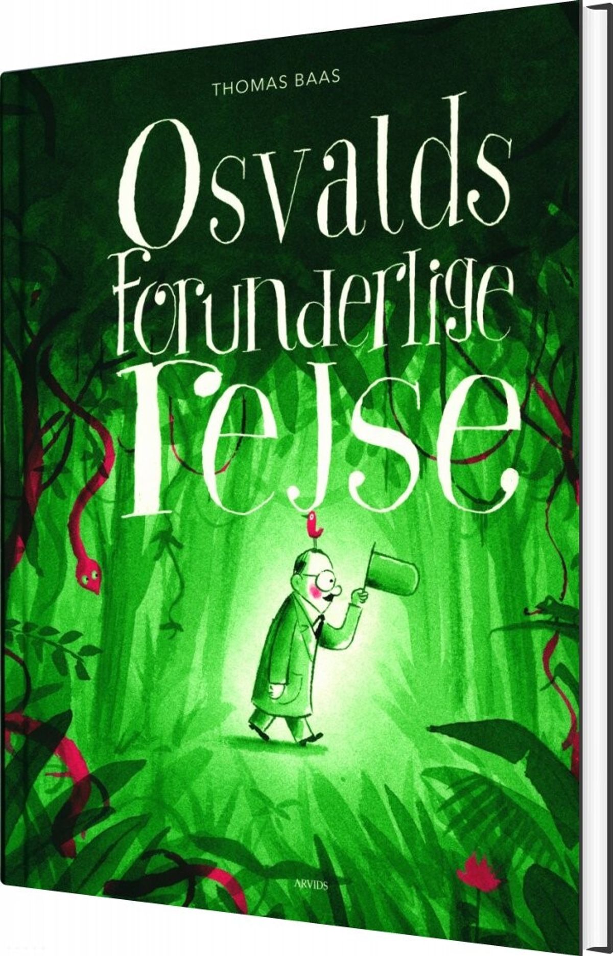 Osvalds Forunderlige Rejse - Thomas Baas - Bog