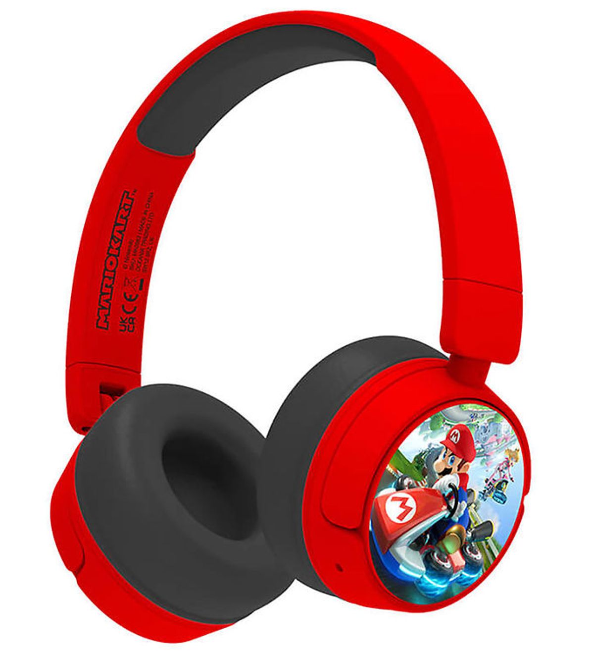 OTL Høretelefoner - Mario Kart - On-Ear Junior - Wireless - Rød