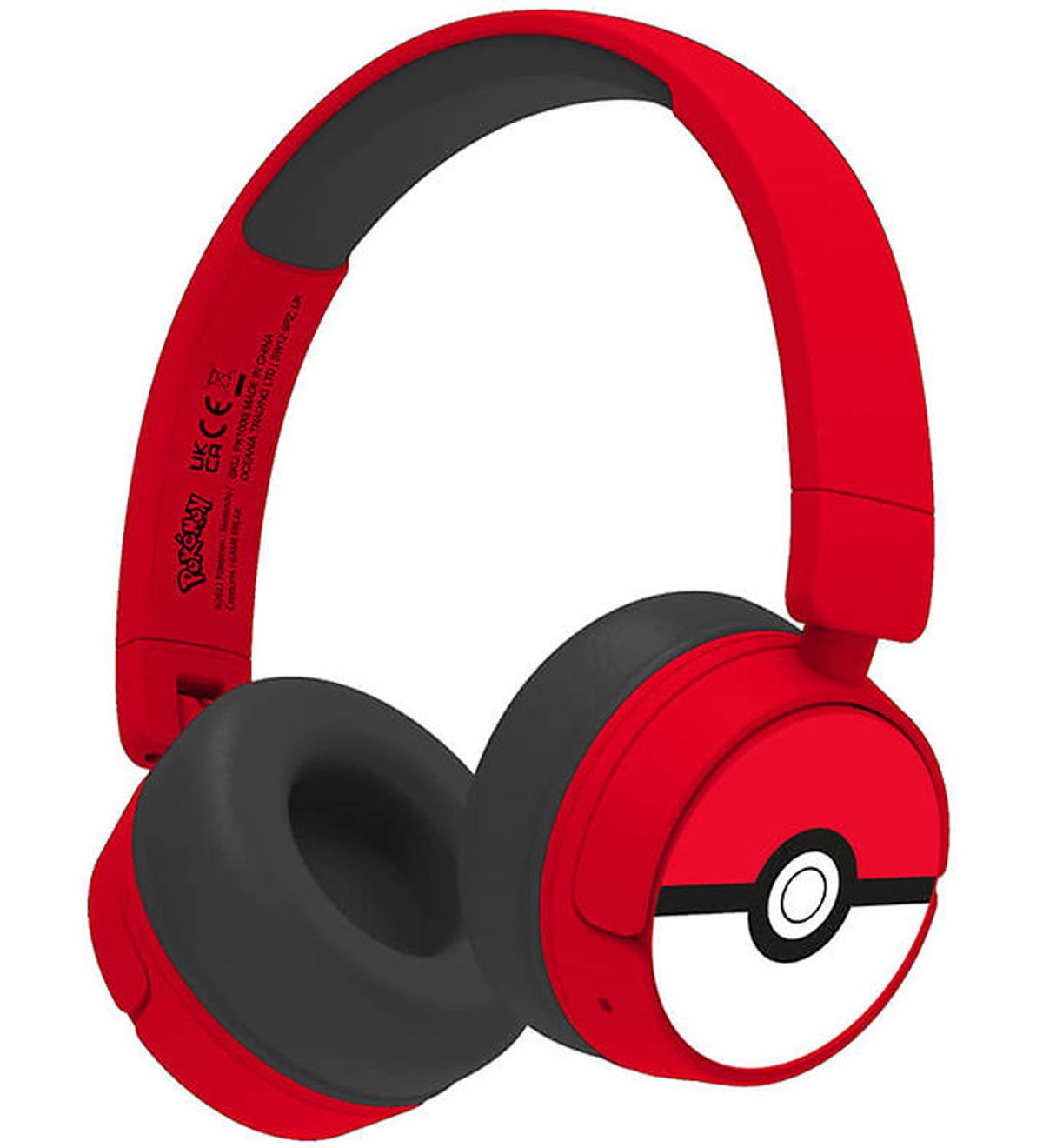 OTL Høretelefoner - Pokemon - On-Ear Junior - Wireless - Rød