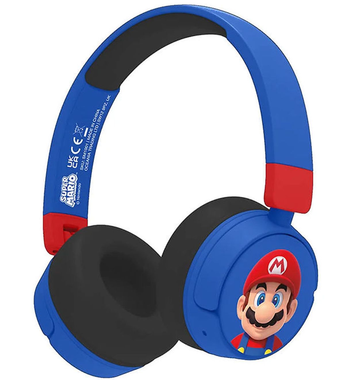 OTL Høretelefoner - Super Mario - On-Ear Kids - Wireless - Blå/R