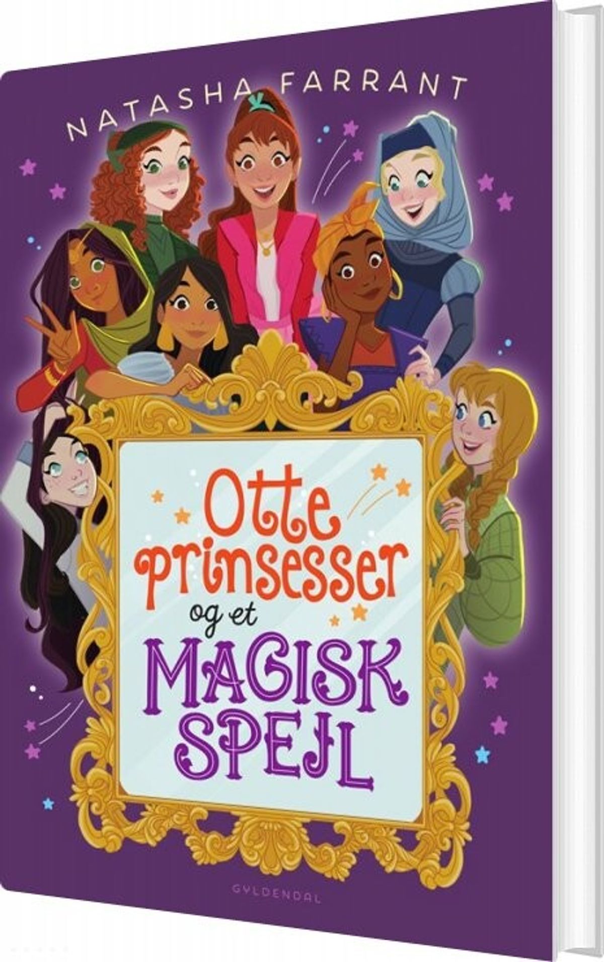 Otte Prinsesser Og Et Magisk Spejl - Natasha Farrant - Bog