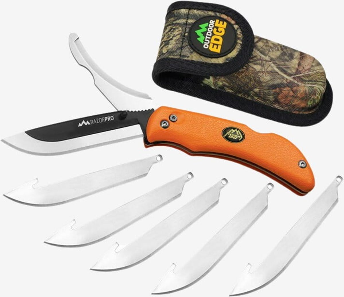 Outdoor Edge - Razor Pro kniv (Orange)