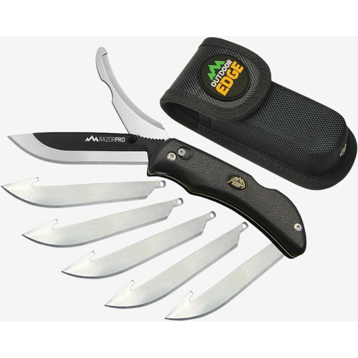 Outdoor Edge - Razor Pro kniv (Sort)