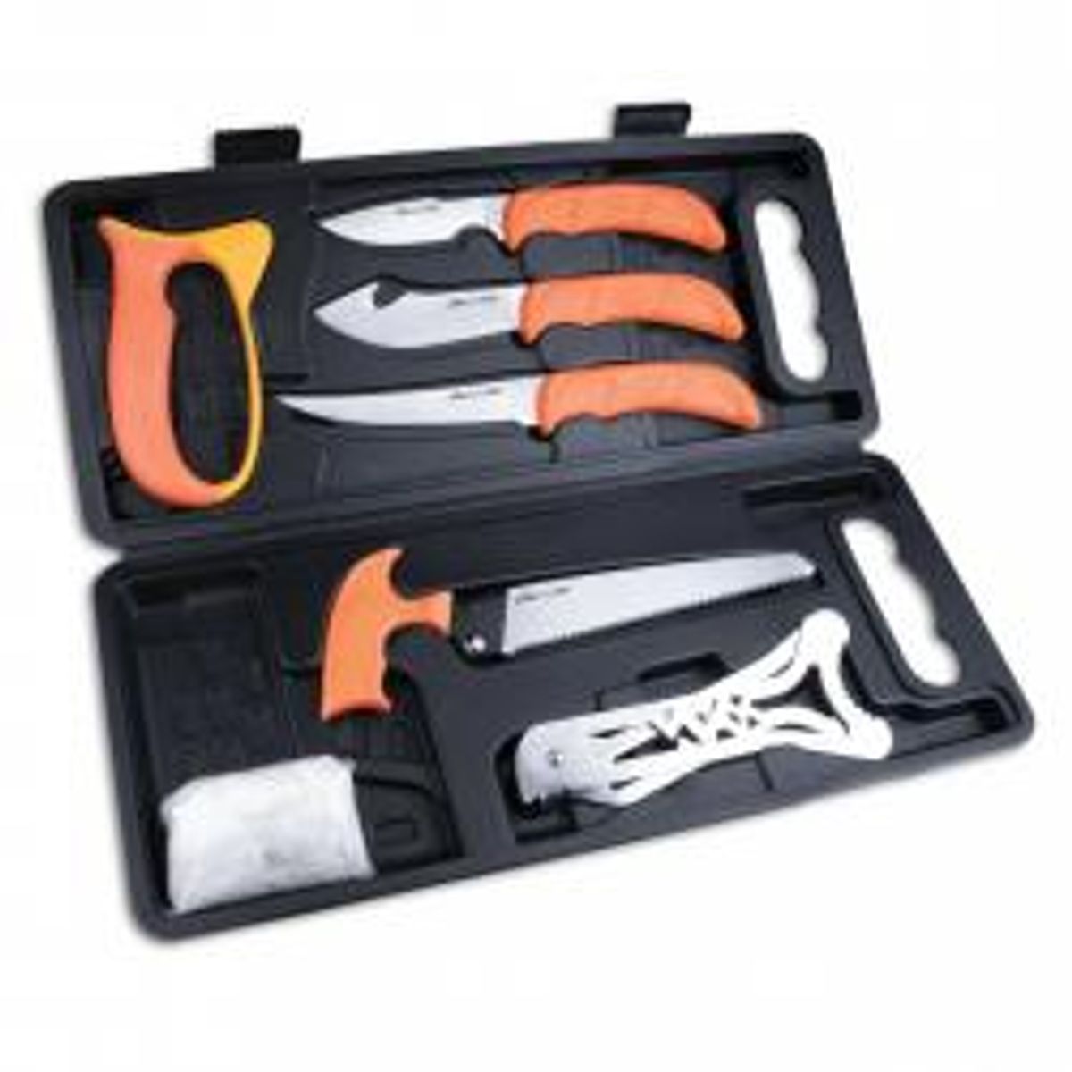 Outdoor Edge Wild Pak Game Processing Kit Knivsæt, 8 dele - Kniv