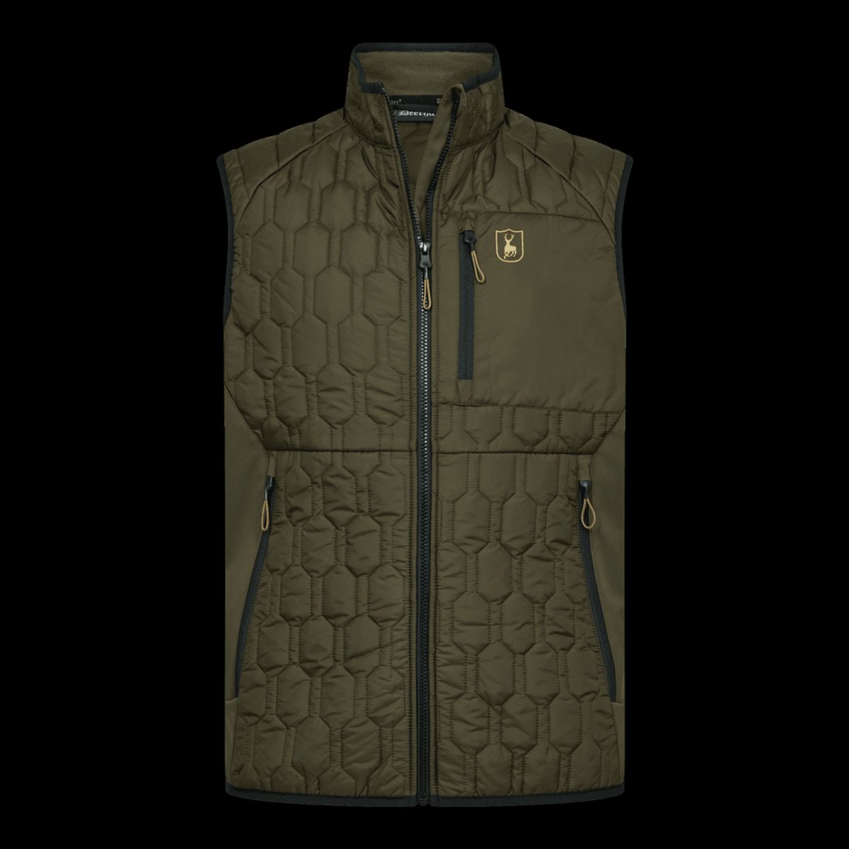 Outdoor vest herre | Mossdale Quiltvest - Deerhunter - XXXL - Forest Green