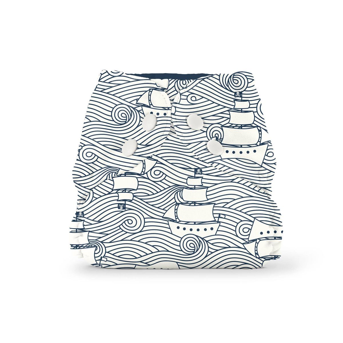 Outer (+ Swim Diaper): Winter Water Factory High Seas / Size 2 (18-35 lbs)