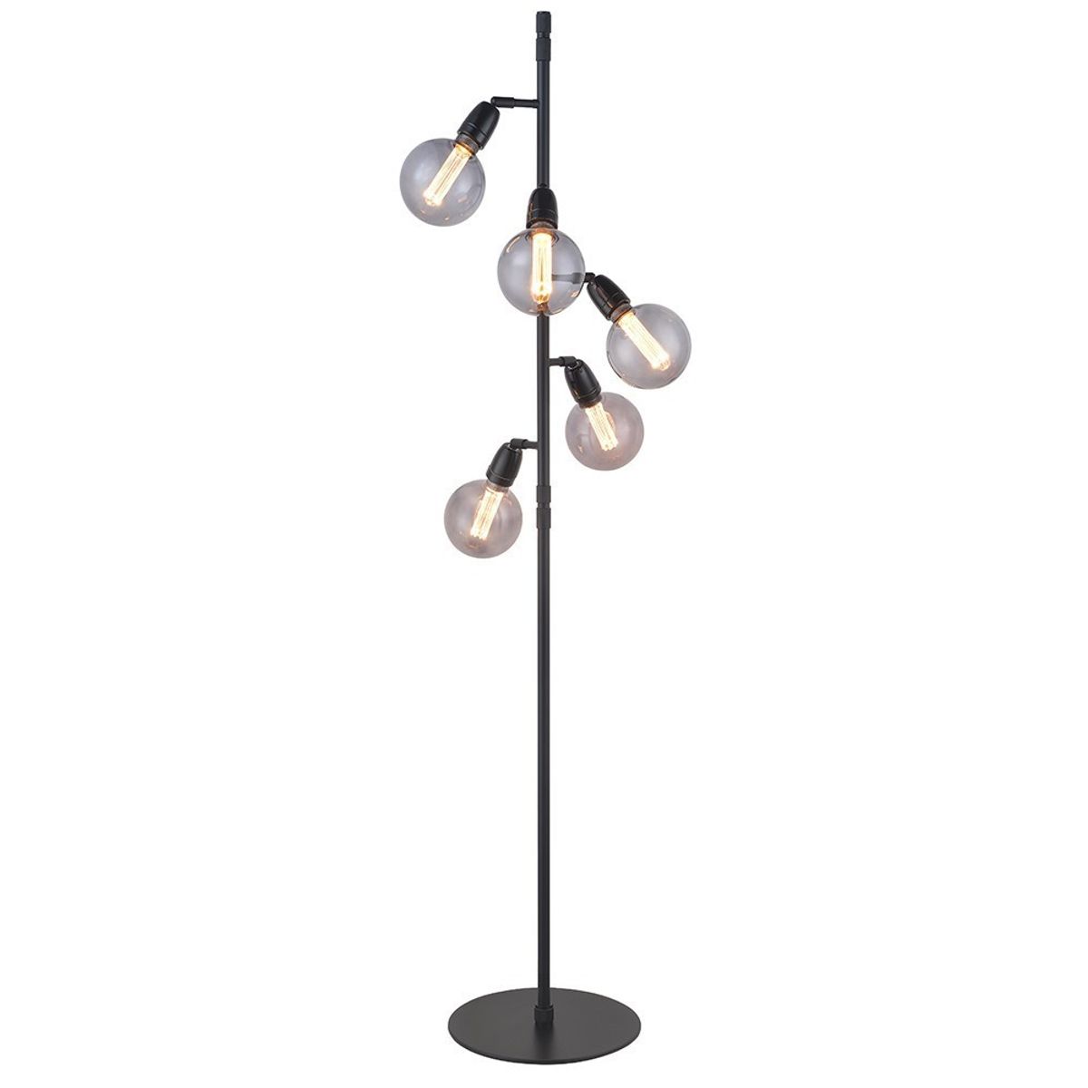 Outlet: Halo Design - Compass Gulvlampa, sort