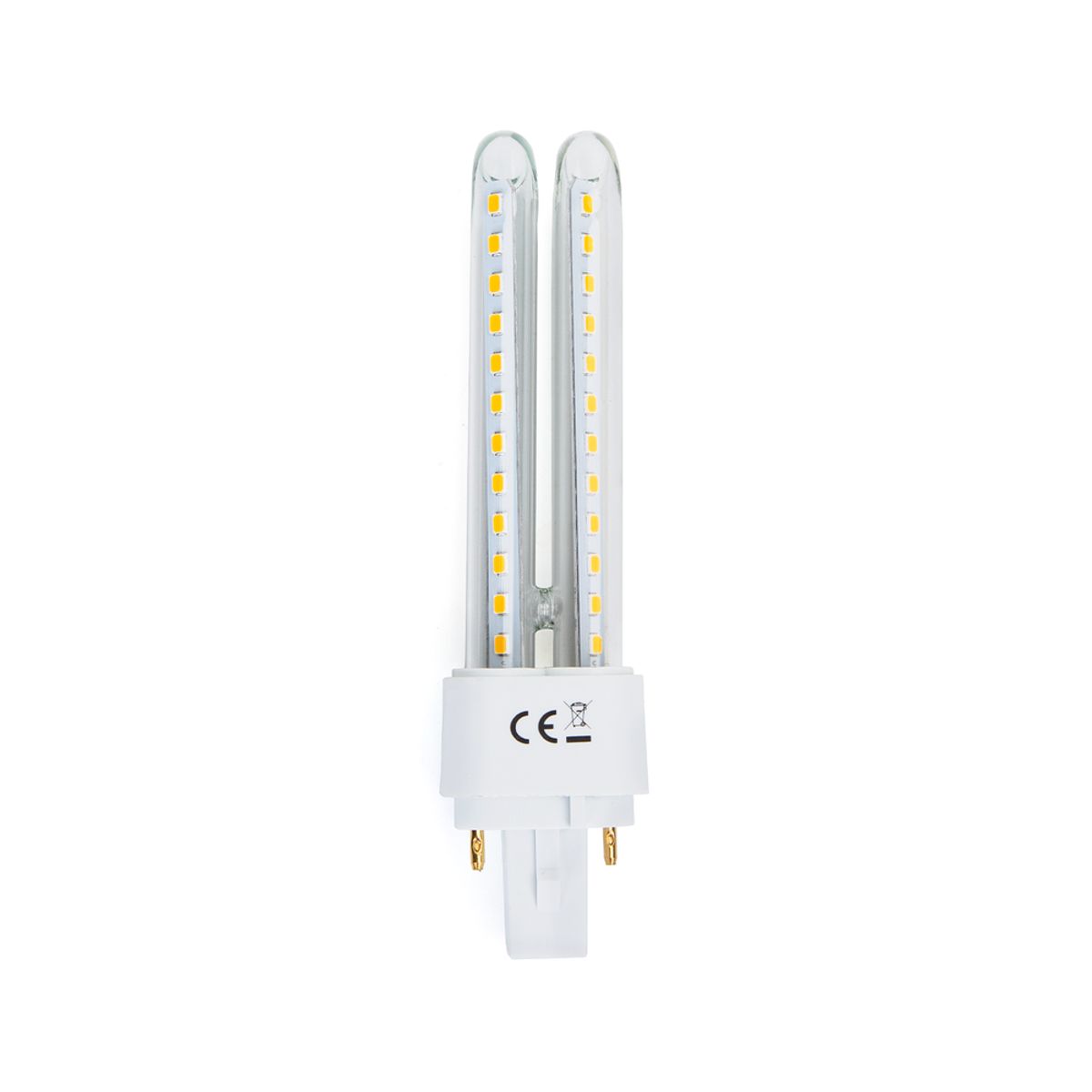 Outlet: LED B5 PLC 2U 11W 3000K - Kulør : Varm