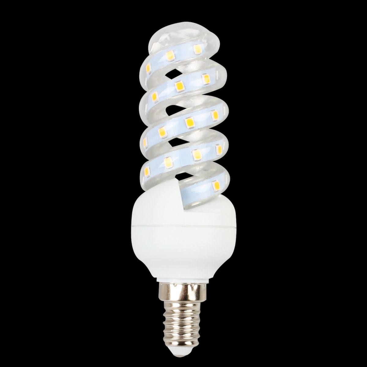 Outlet: LED Spiral B5, 7W, E14, 3000K - Kulør : Varm