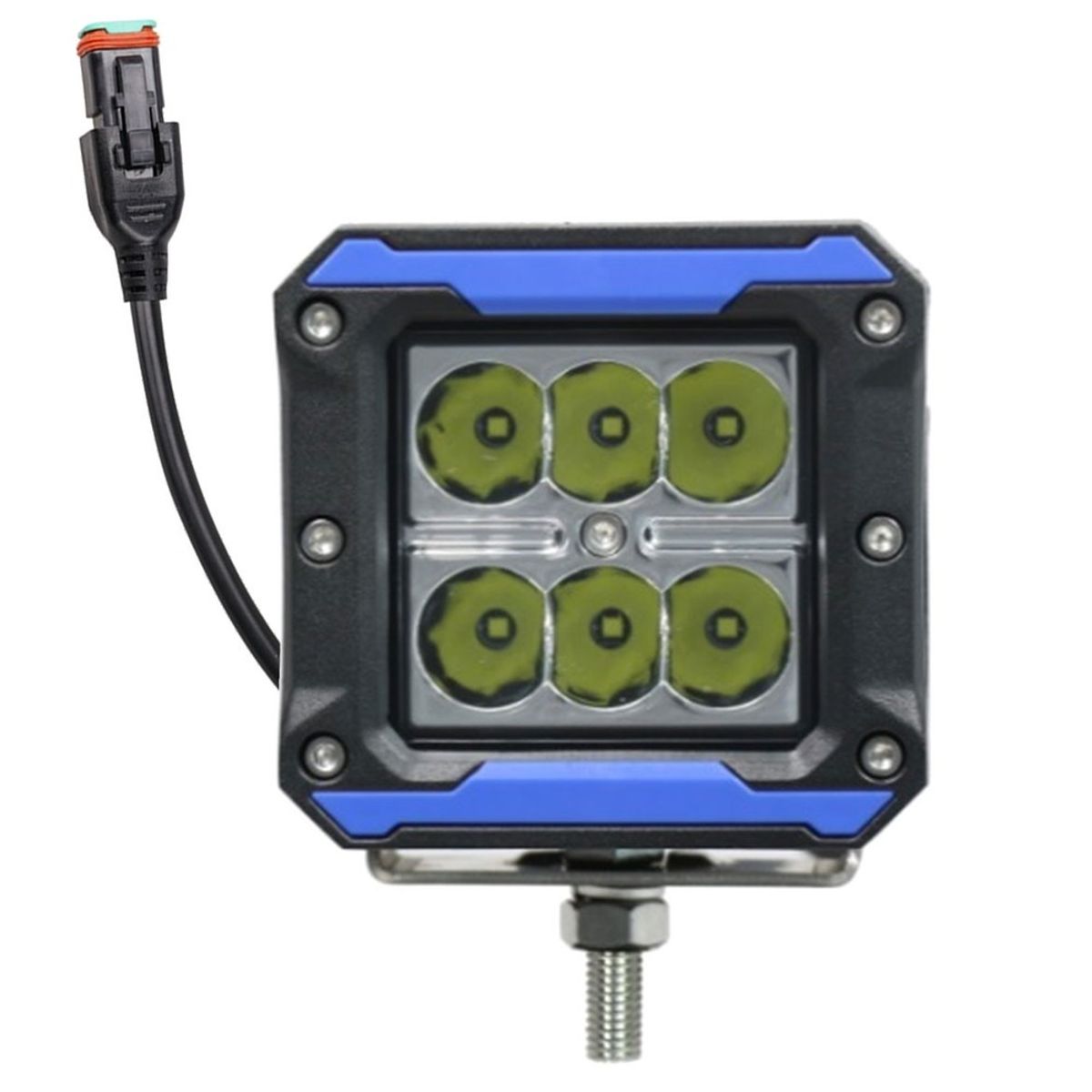 Outlet: LEDlife 18W LED arbejdslampe - Bil, lastbil, traktor, trailer, 8 ° fokuseret lys, IP67 vandtæt, 10-30V