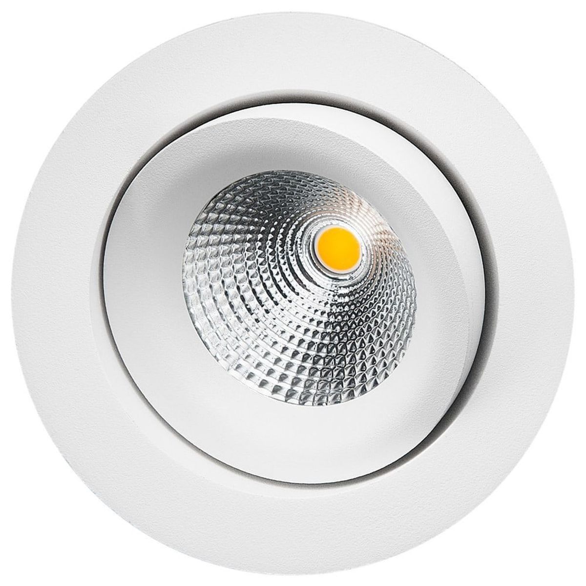 Outlet: SG Junistar Lux Isosafe LED Downlight 7W 3000K Ra98 IP44 - Hvid