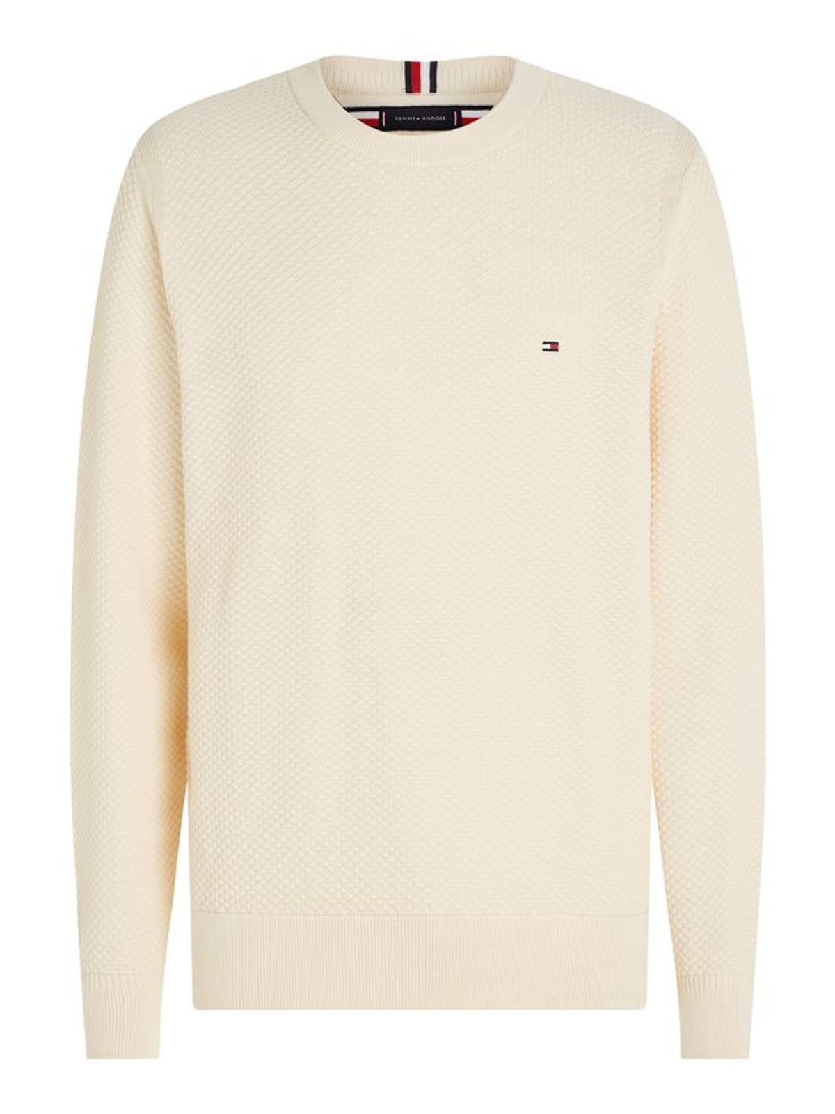 OVAL STRUCTURE CREW NECK