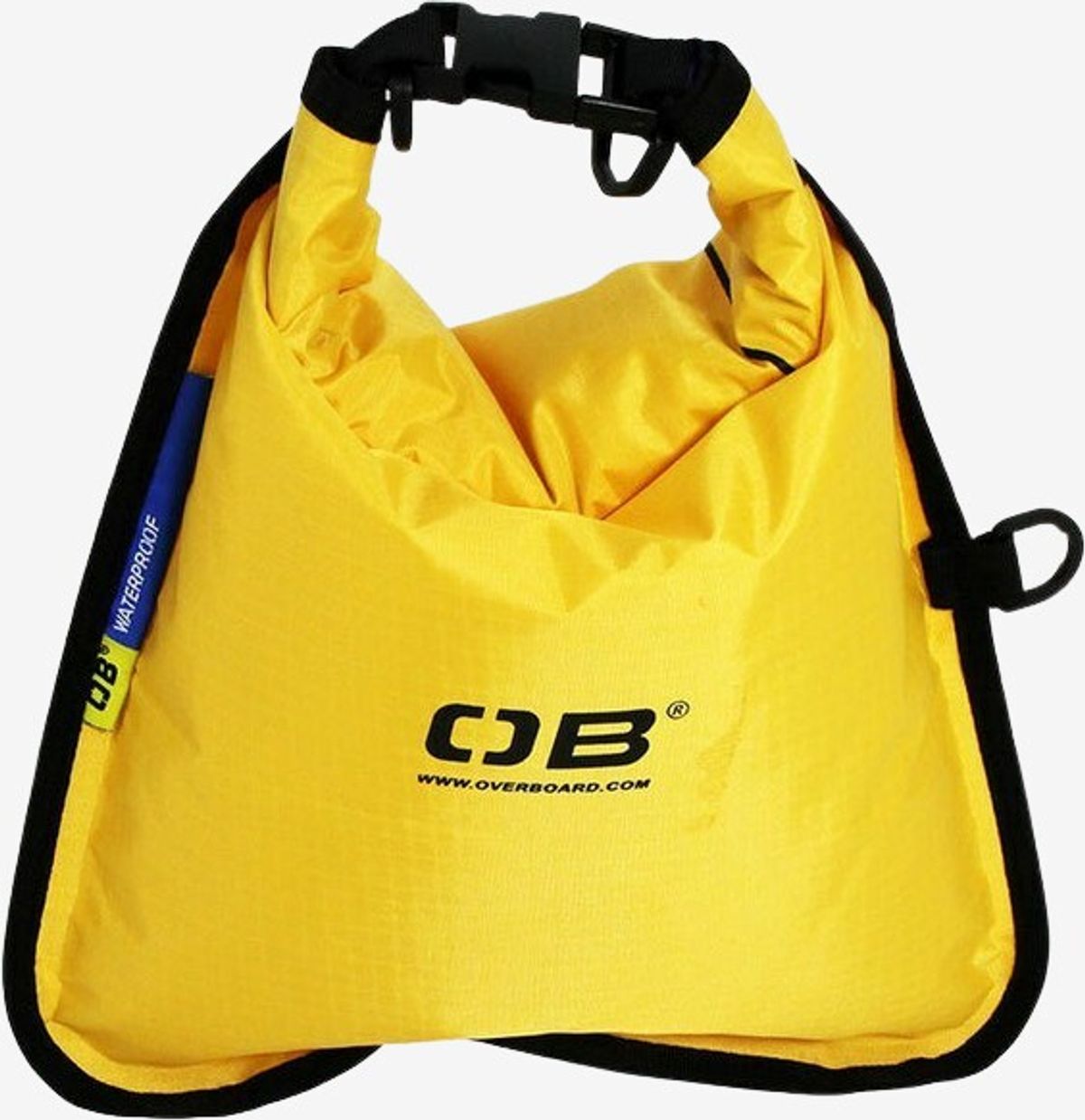 Overboard - Flad dry bag 5L (Gul)