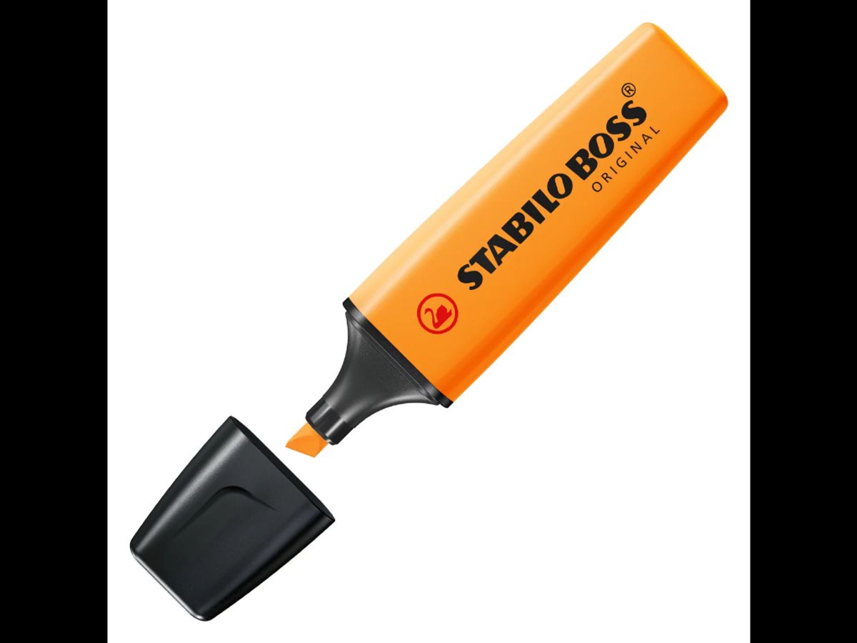 Overstregningstusch | Stabilo | Boss | Orange