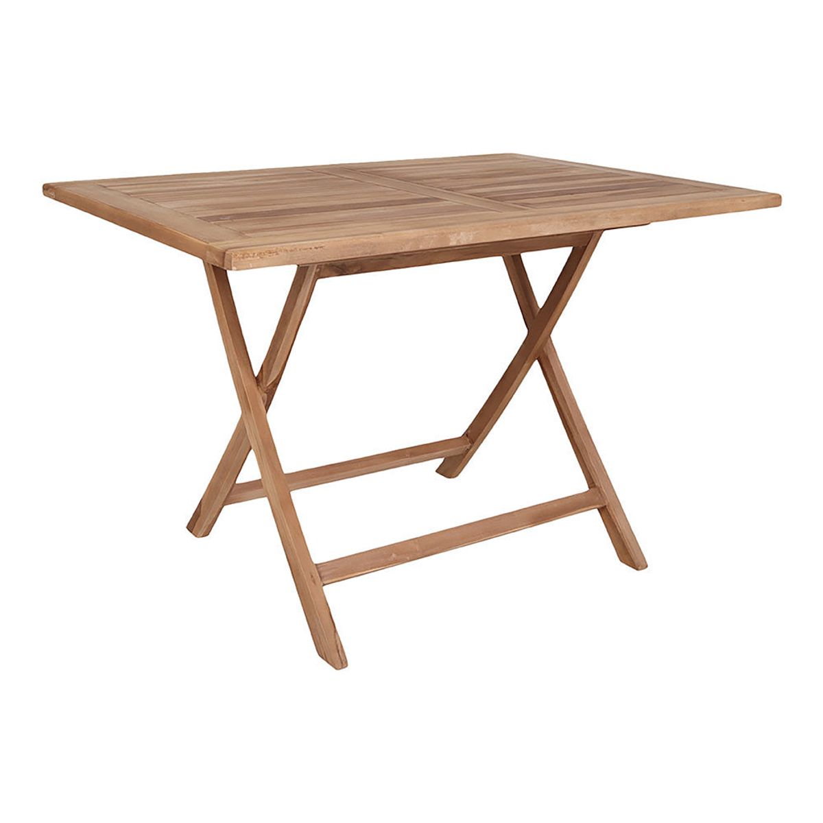 Oviedo Spisebord - Spisebord, Teak, Natur120X80X75 Cm