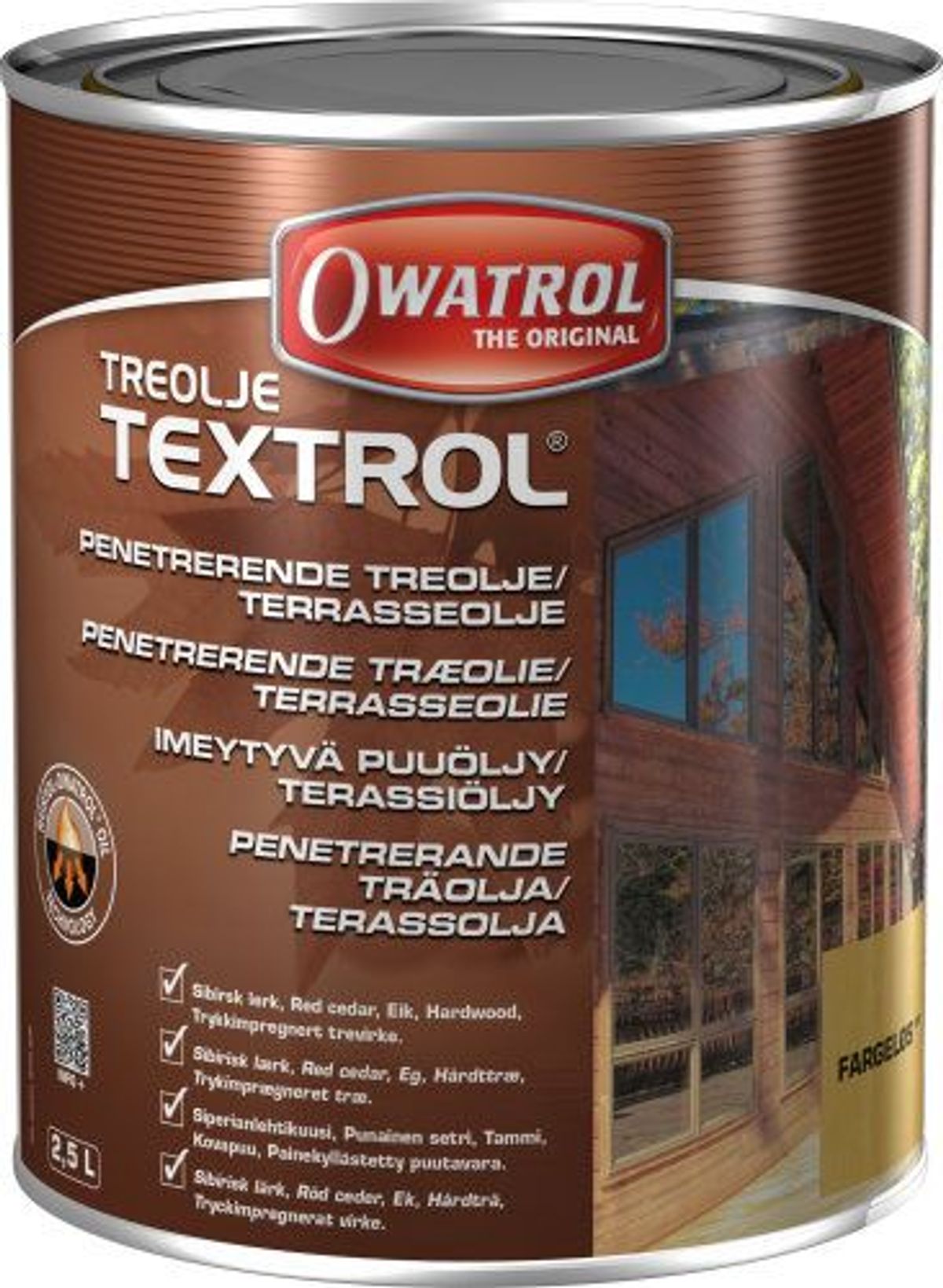 Owatrol terrasseolie (Textrol) 1L - 1630679