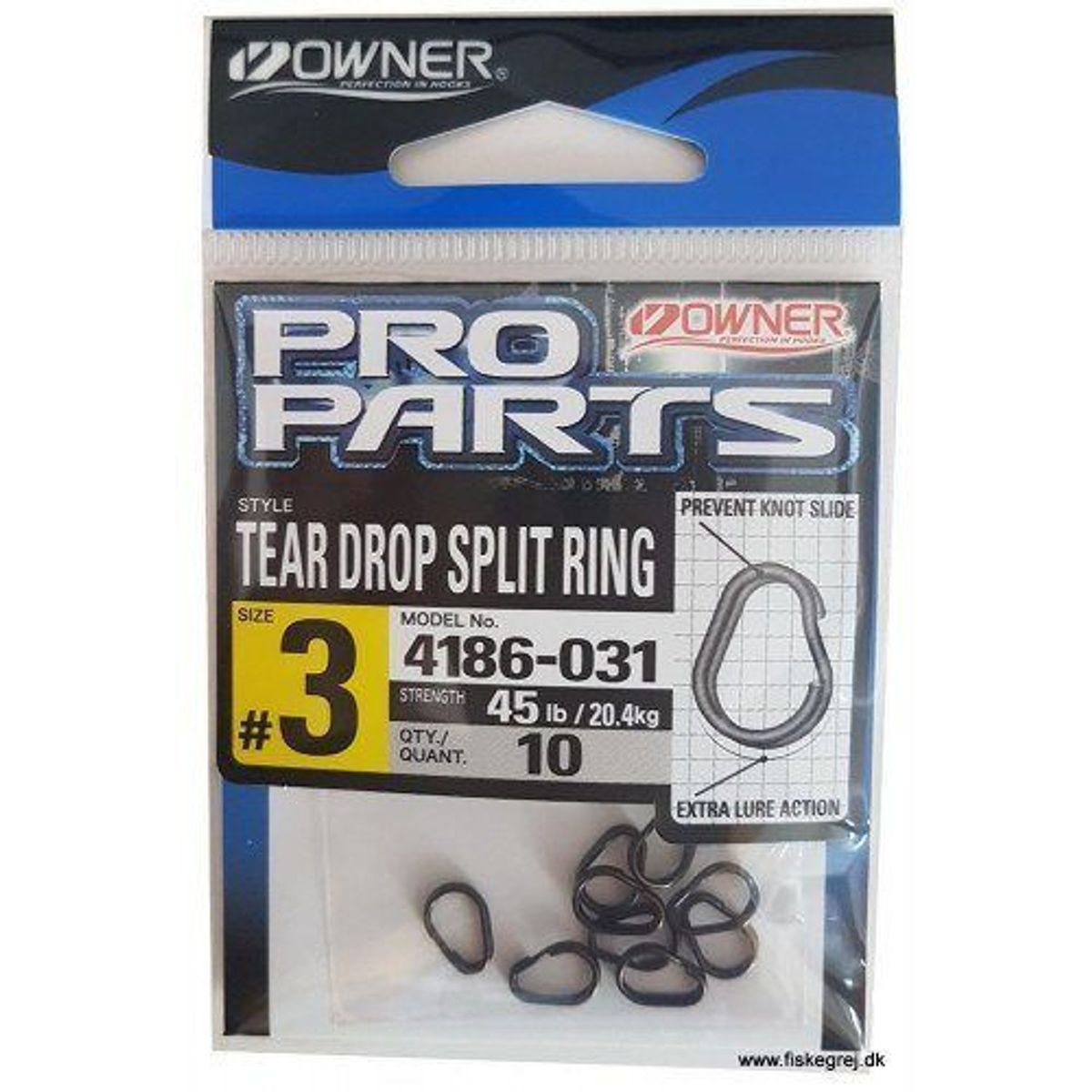 Owner Tear Drop Springring