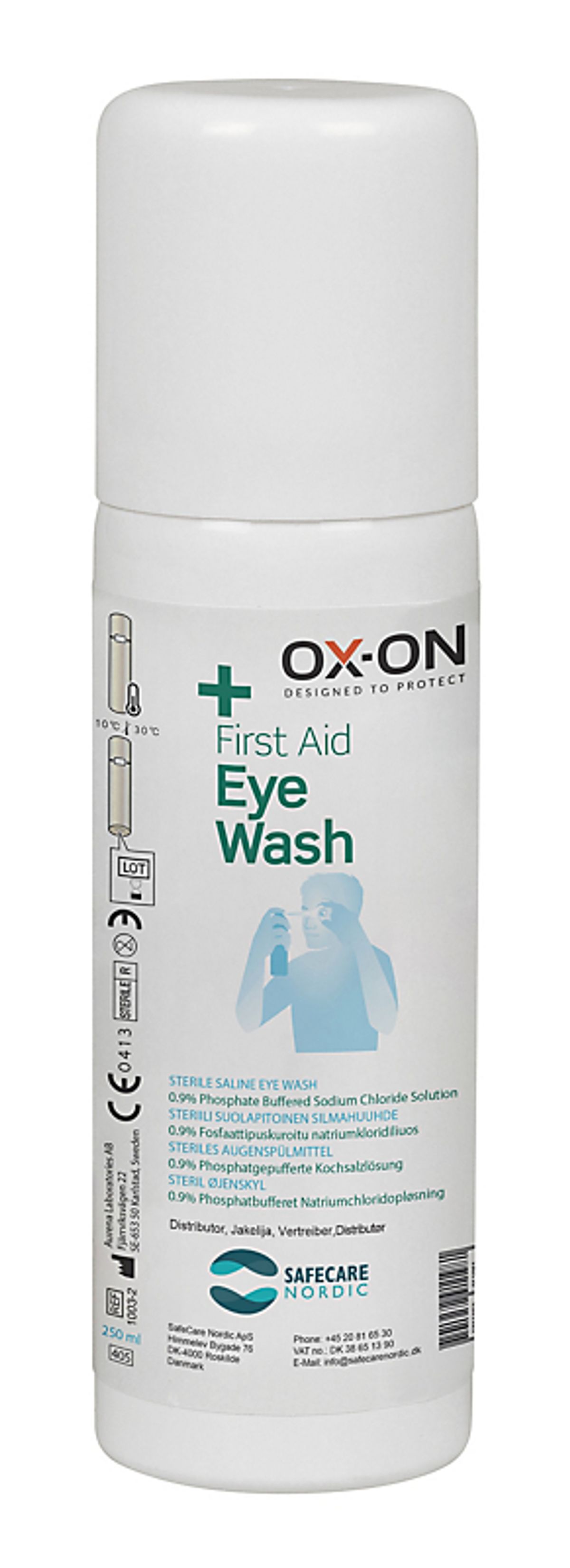 OX-ON Eyespray Comfort 50ml fjernelse af fremmedlegemer. Kan også anvendes som sårrens