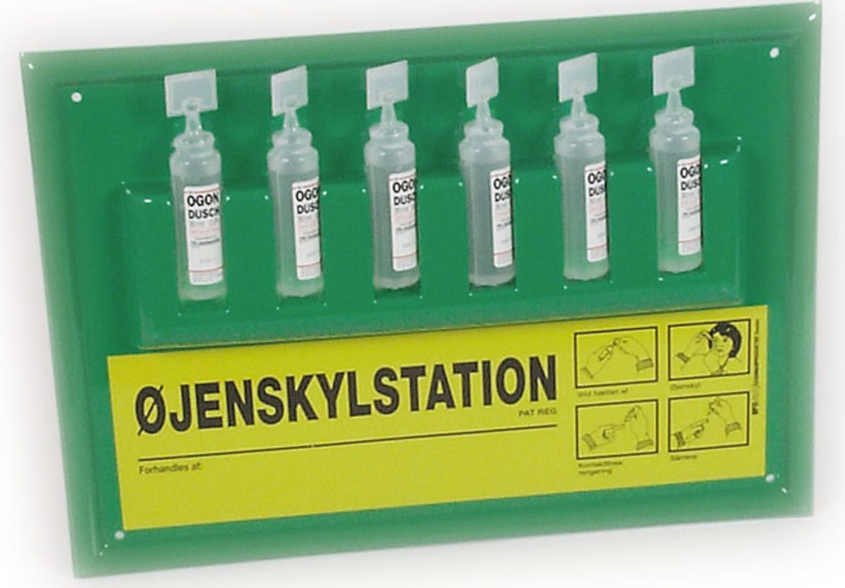 OX-ON øjenskylstation