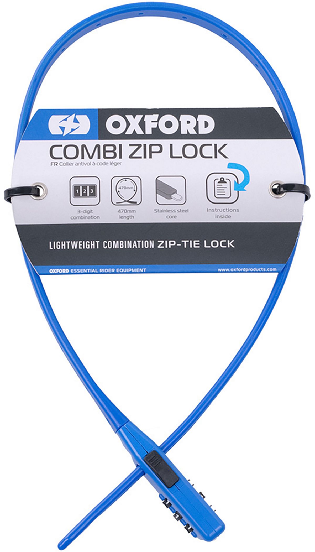 OXC Combi Zip Lock Café Lås - Blå