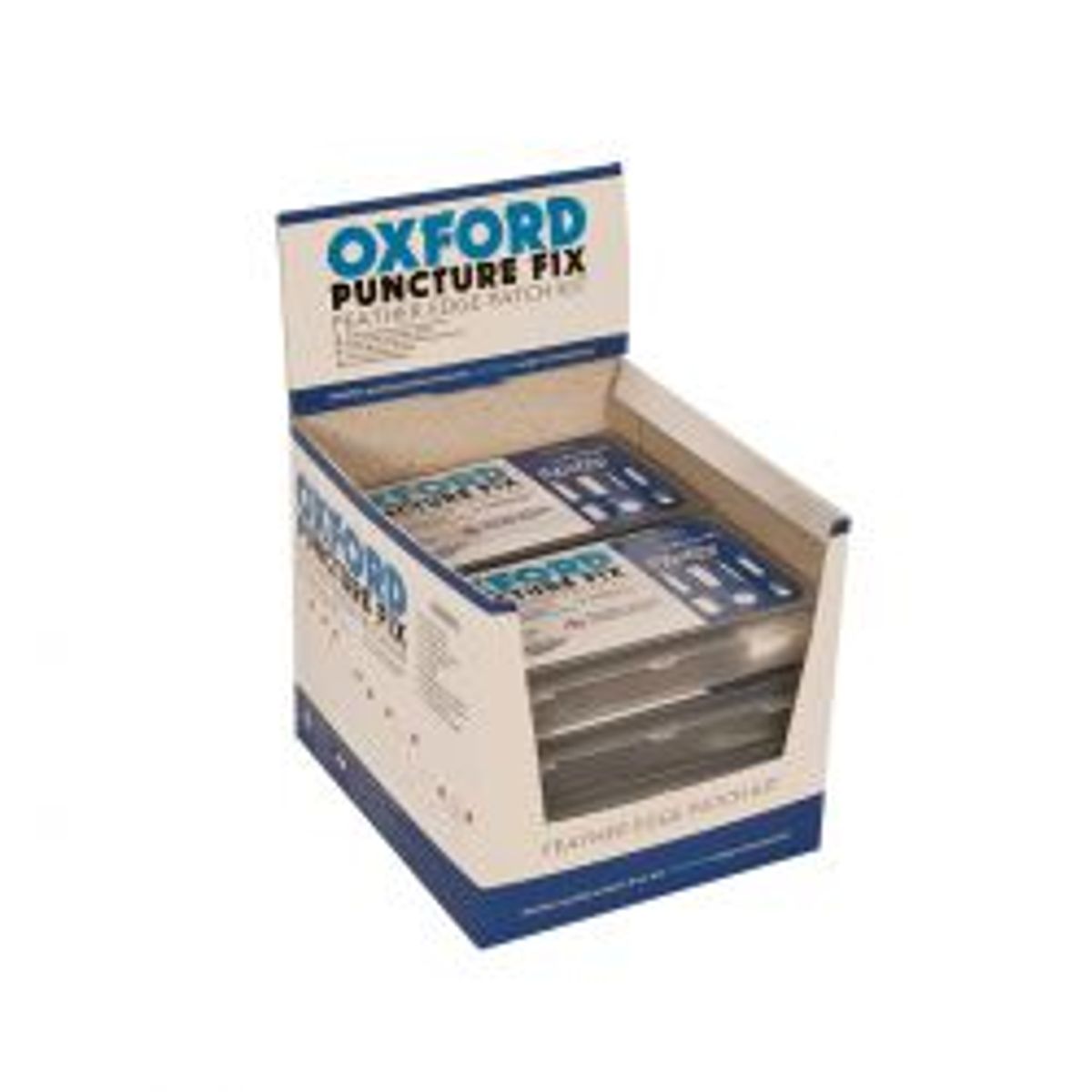 OXC Repair Display Box 10 Kits Puncture Repair Kit with Tools - Cykellapper