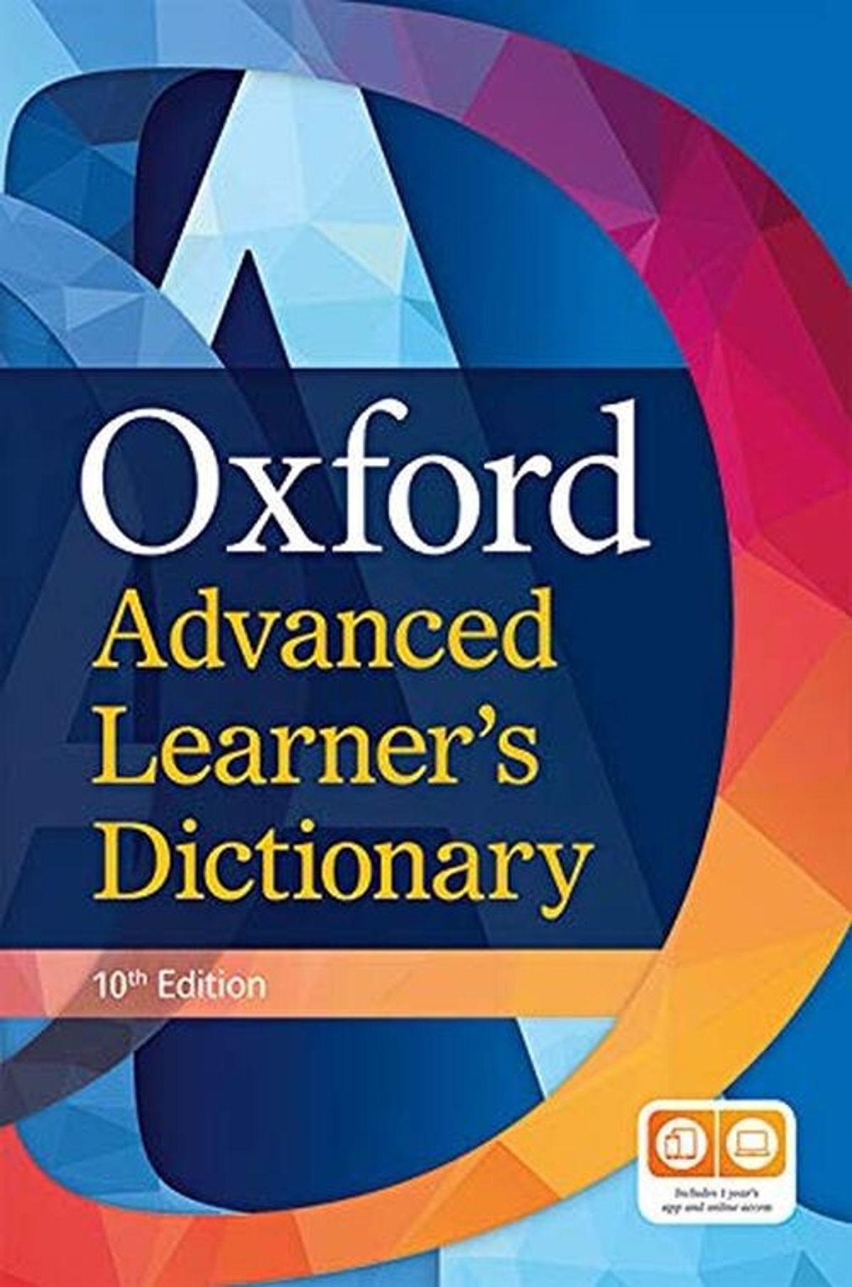 Oxford Advanced Learner's Dictionary - English book