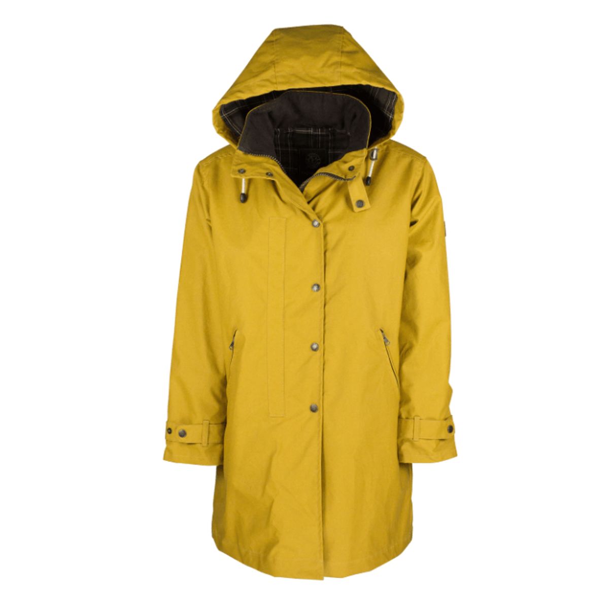 Oxford Blue Dame Brighton Parka Mustard