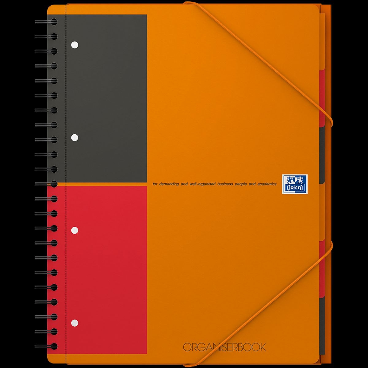 Oxford International OrganiserBook A4+ 80 g orange