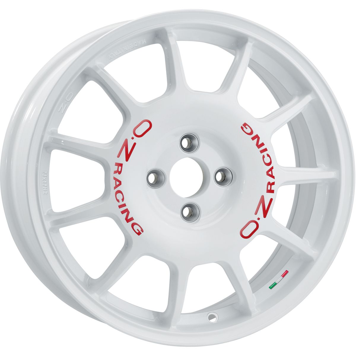 OZ leggenda race white red lettering race white red lettering