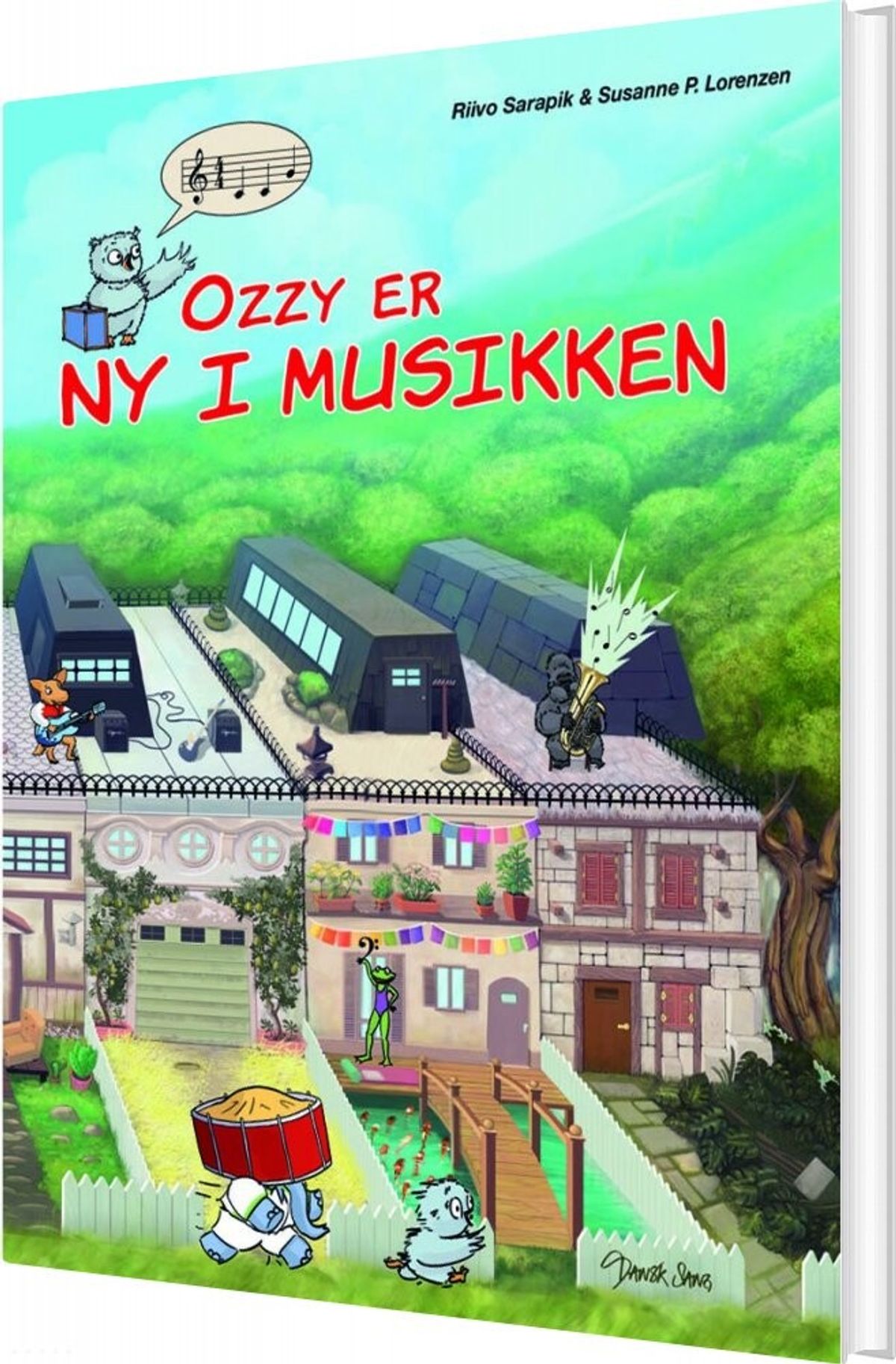 Ozzy Er Ny I Musikken - Riivo Sarapik - Tegneserie