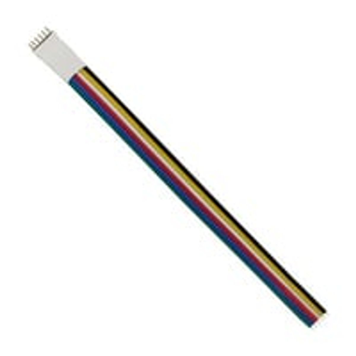 P-Z kabel 6 PIN LED strip stik 12mm - Input: 230V