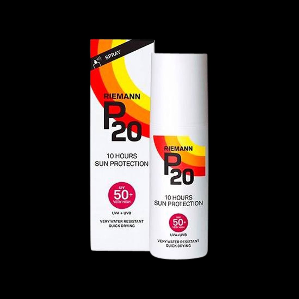 P20 Spf50 Riemann Solcreme Spray 100 ml