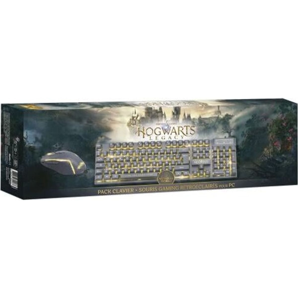 Pack Keyboard + Mouse Harry Potter Azerty (ps4 Compatible)