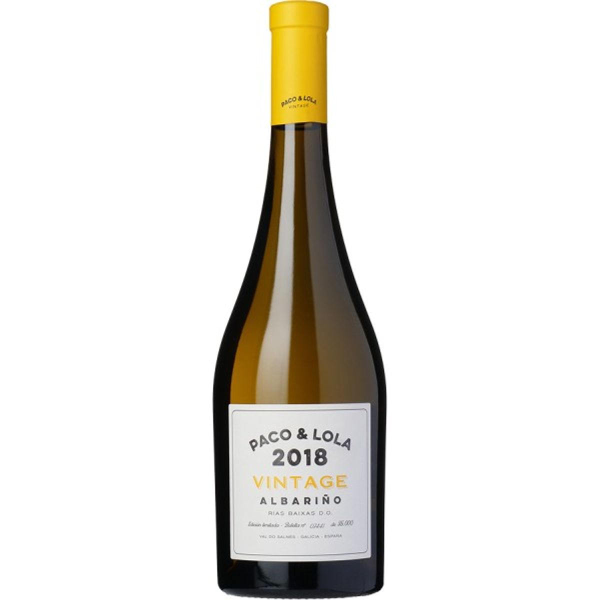 Paco & Lola Vintage Albariño 2018