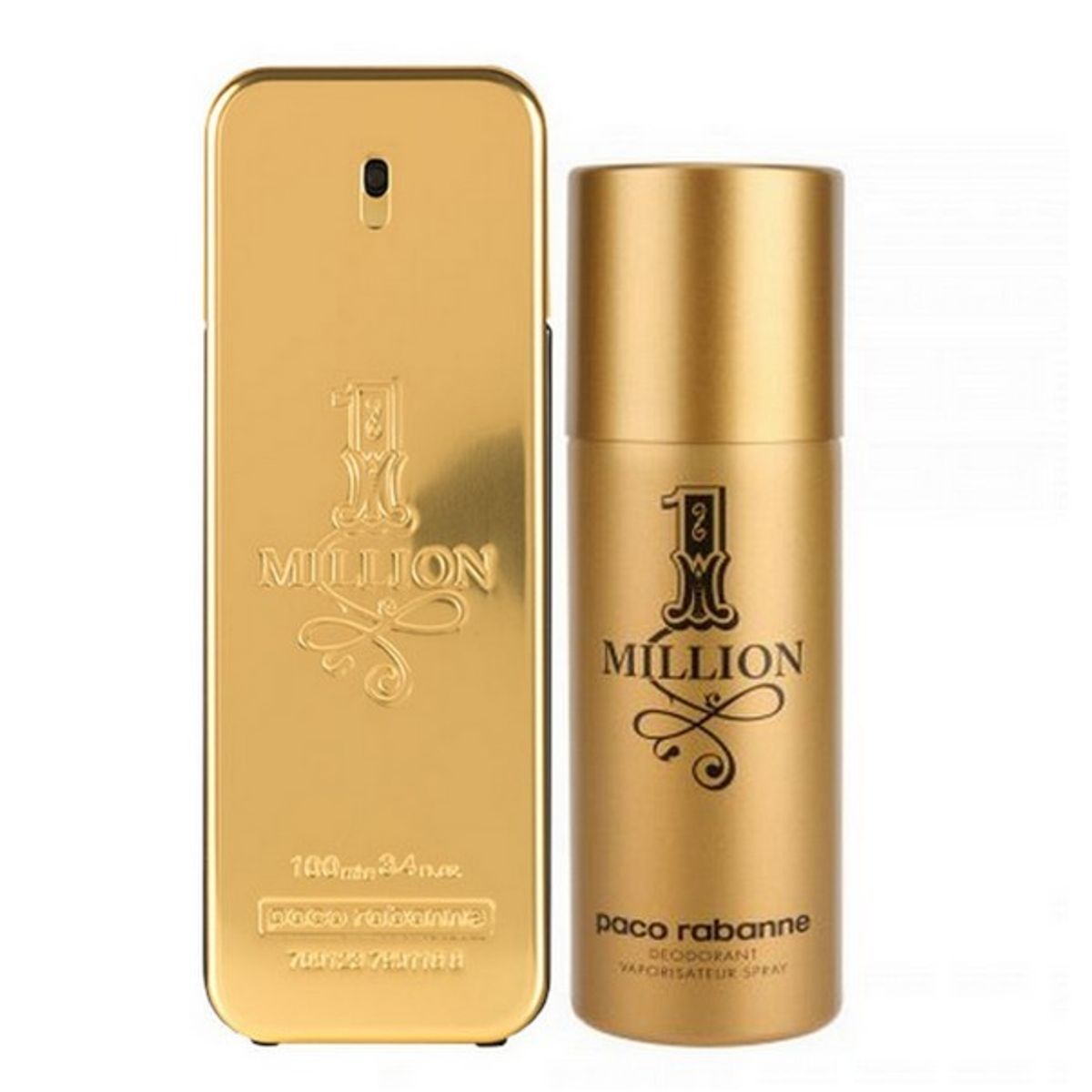 Paco Rabanne - 1 Million Sæt - 100 ml Edt & Deodorant Spray