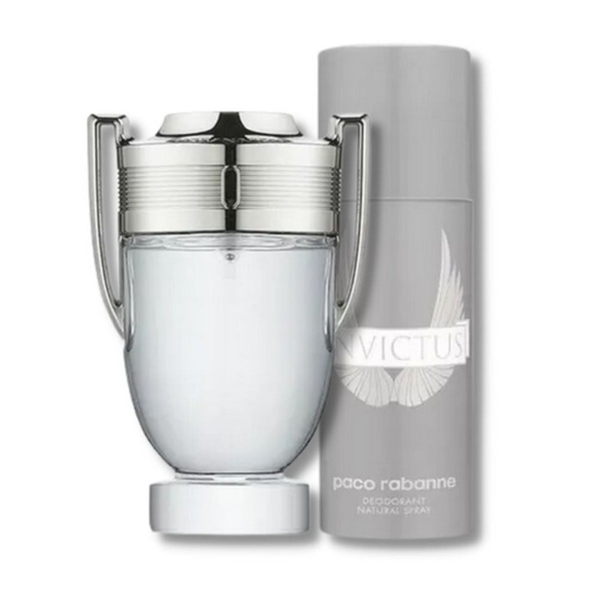 Paco Rabanne - Invictus Sæt - 100 ml Edt & Deodorant