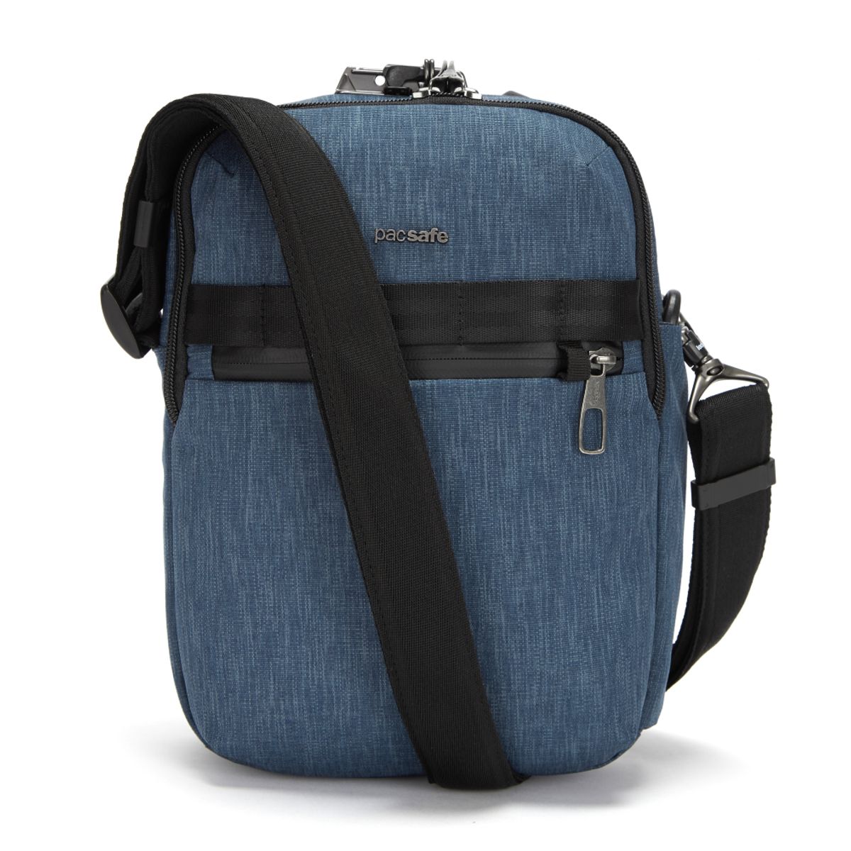 Pacsafe Metrosafe X vertical crossbody Recycled fabric - Dark Denim