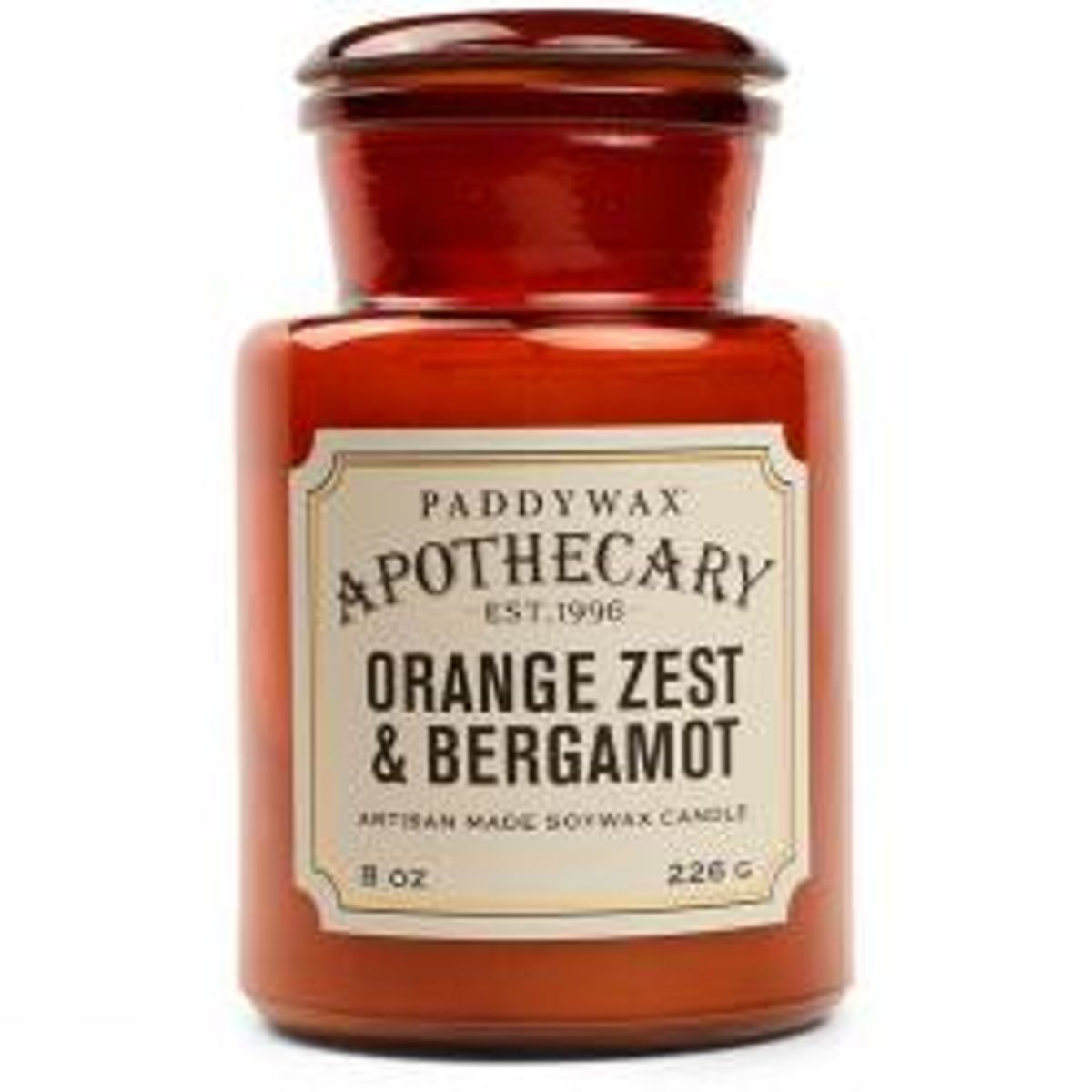 Paddywax Candle Orange Zest Bergamot - Lys