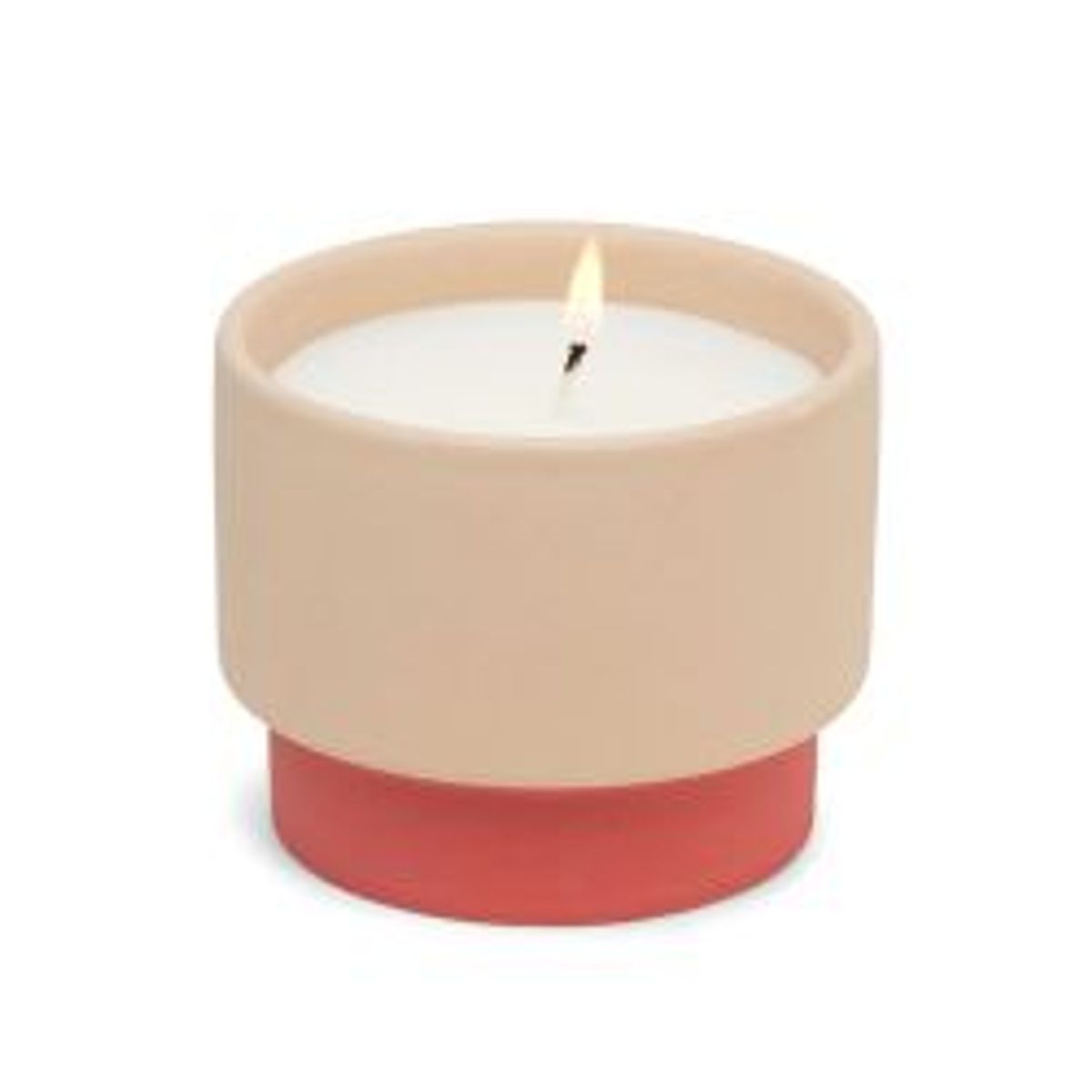 Paddywax Colourblock Candle Tan - Duftlys