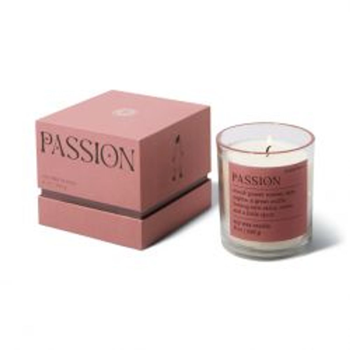 Paddywax Scented Candle Mood- Passion, Saffron Rose - Duftlys